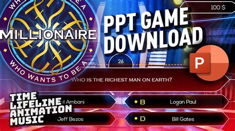 Free Who Wants To Be A Millionaire Sound Effects Download.